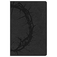 NKJV Large Print Personal Size Reference Bible, Charcoal LeatherTouch