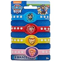 Unique Assorted Colors Paw Patrol Stretchy Bracelets - 3.50