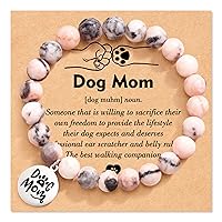 Tarsus Mothers Day Gifts Dog Charm Bracelet for Mom, Best Dog Mom Gifts for Women, Dog Dad Gifts for Men