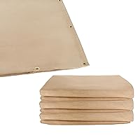 ABN Fiberglass Welding Blanket Fireproof 3 Pack - 6x8 ft High Temp Insulating Welding Blanket for Smoker