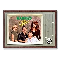 Married With Children TV Show Vintage Retro TV Design Fridge Magnet