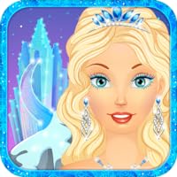Snow Queen: Dress Up and Makeup princess makeover salon for girly girls who love fashion and virtual beauty games