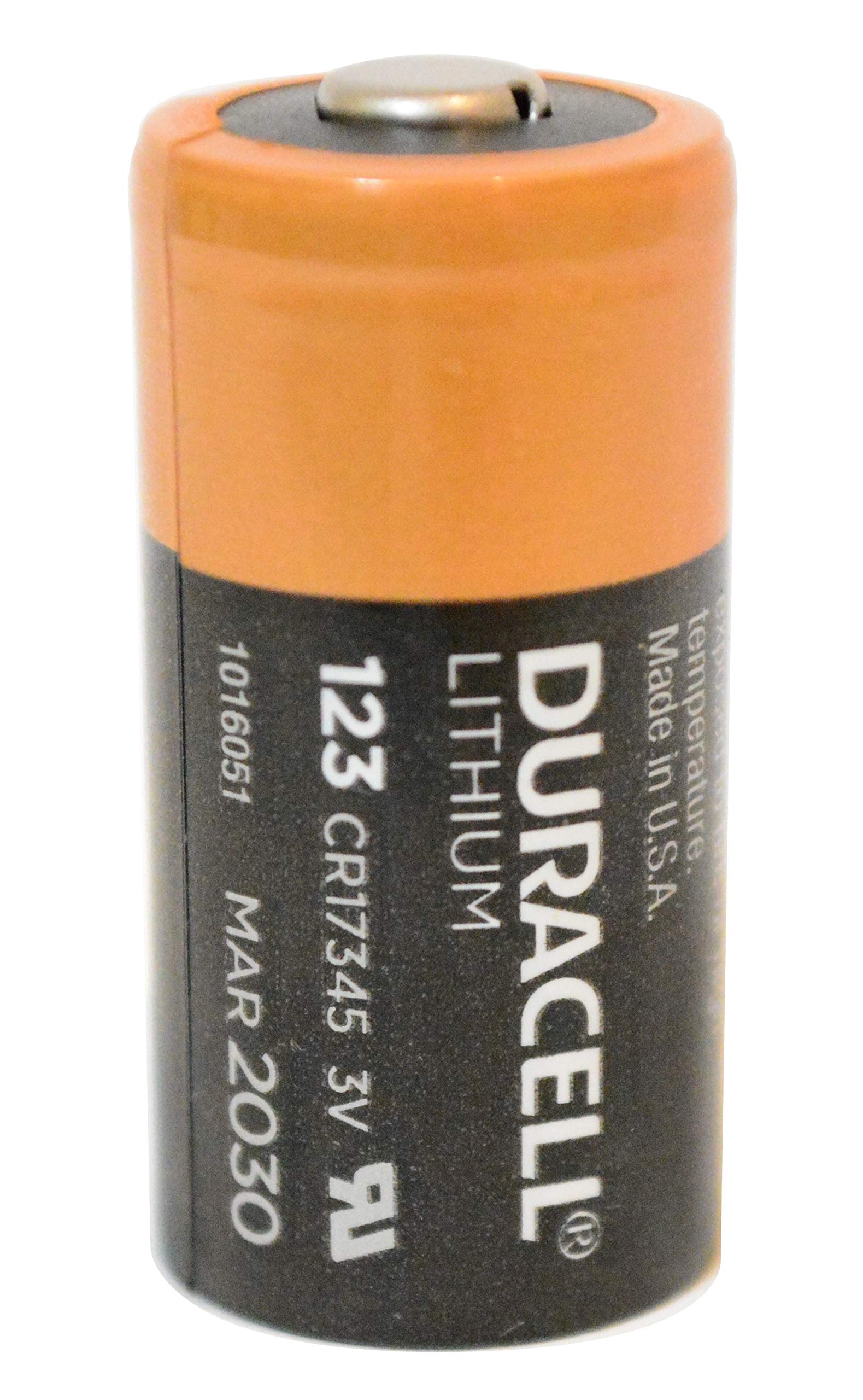 DL123A Duracell Ultra Lithium 8 Batteries-CR123A