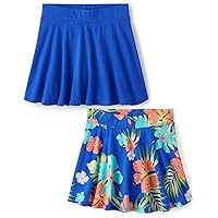 The Children's Place Girls' Pull on Everyday Skorts 2 Pack
