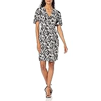 Kasper Women's Signature Wrap W/Flutter SLV