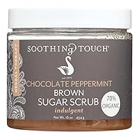 Soothing Touch Brown Sugar Scrub, Chocolate Peppermint - 16 Oz