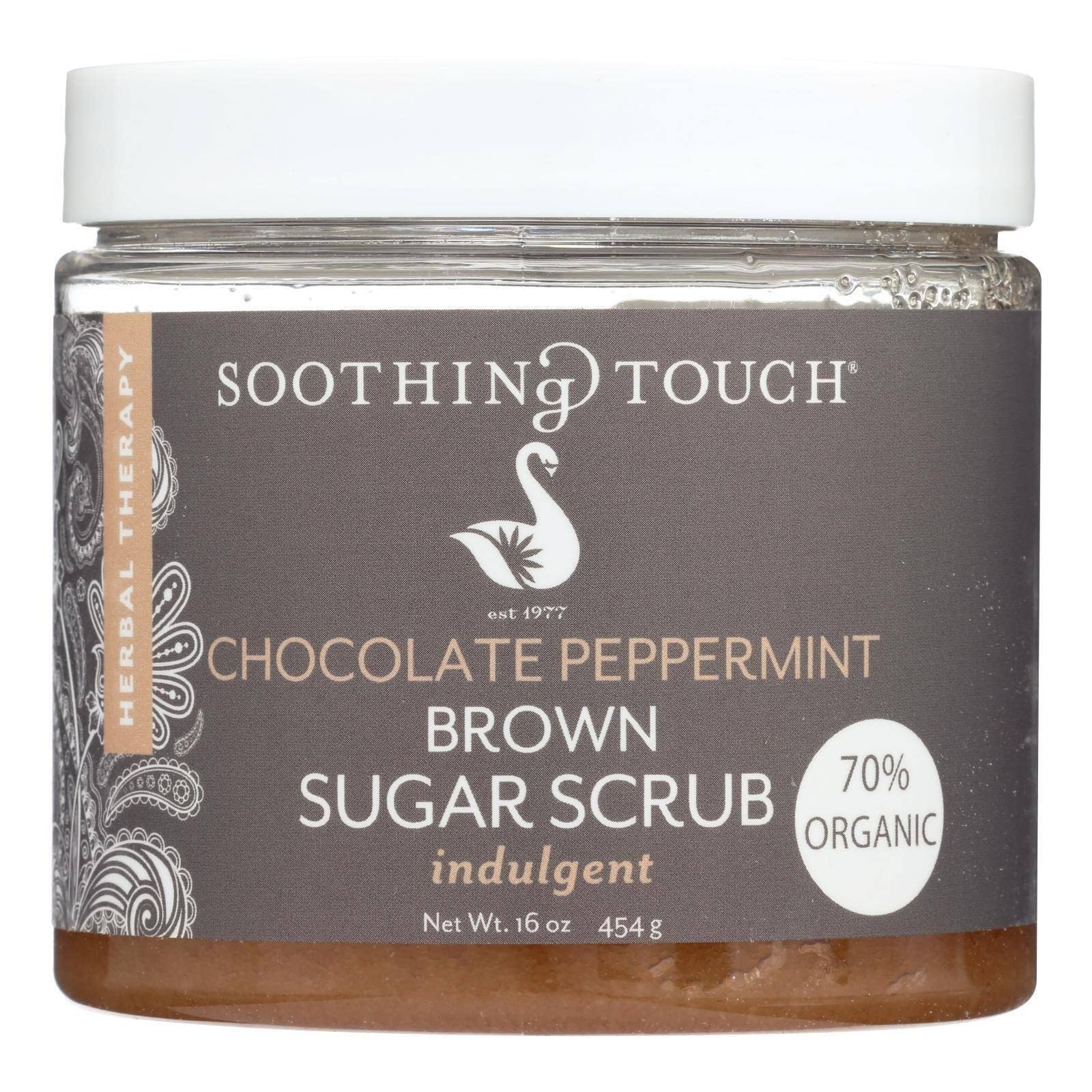 Soothing Touch Brown Sugar Scrub, Chocolate Peppermint - 16 Oz