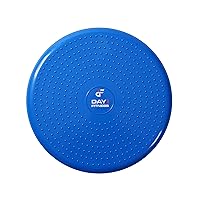 13” Inflatable Wobble Cushion with Pump, 7 Colors Available - Durable Exercise Balance Pad for Coordination, Stability, and Core - Balancing Disc Cushions for Home, Gym, School