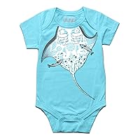 Become an Animal Super Soft Short Sleeve Onesie Bodysuit for Baby + Infant (0-24M)