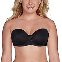 Women's Beauty Back Smoothing Strapless Bra, 4-Way Stretch Fabric, Lightly Lined Cups Up to H