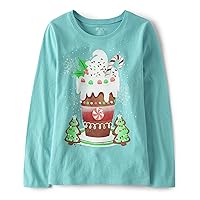 The Children's Place Girls' All Holidays Long Sleeve Graphic T-Shirts