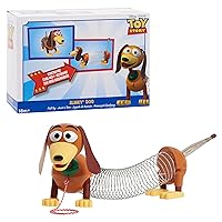 Just Play Disney•Pixar's Toy Story Slinky Dog Pull Toy, Walking Spring Toy for Boys and Girls, Officially Licensed Kids Toys for Ages 18 Month