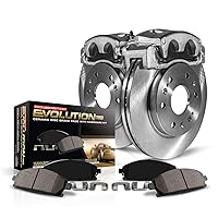Power Stop KCOE5089 Front Stock Replacement Brake Kit with Calipers For Ford F-250 F-350 Pickup