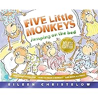 Five Little Monkeys Jumping on the Bed Deluxe Edition (A Five Little Monkeys Story) Five Little Monkeys Jumping on the Bed Deluxe Edition (A Five Little Monkeys Story) Hardcover Kindle Edition with Audio/Video Board book Paperback Audio CD