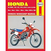 Honda XL/XR 80, 100, 125, 185 & 200 2-valve Models (78 - 87) Haynes Repair Manua Honda XL/XR 80, 100, 125, 185 & 200 2-valve Models (78 - 87) Haynes Repair Manua Paperback
