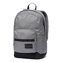 Columbia Unisex Zigzag 22L Backpack, City Grey Heather/Black, One Size