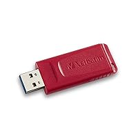 Verbatim 64GB Store 'n' Go USB Flash Drive - PC / Mac Compatible - Red