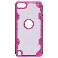 MyBat Cell Phone Case for Apple Devices - Retail Packaging - Clear/Gold/Pink