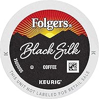 Folgers Black Silk Dark Roast Coffee, 24 Keurig K-Cup Pods