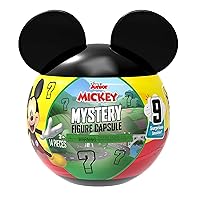 Disney Junior Mickey Mouse Mystery Figure Capsule, 9 Pieces Inside, Officially Licensed Kids Toys for Ages 3 Up by Just Play