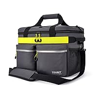 Cooler Bag 46-Can Insulated Soft Cooler Large Cooler Collapsible 32L Portable Cooler for Camping, Beach, Work, Trip