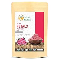 Rose Petal Powder Organic For Face Mask DIY masks | Skin Care, Aromatherapy | Natural and Chemical Free | No Added Preservatives or Colors 100g / 3.52 oz