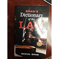 Oran's Dictionary of the Law Oran's Dictionary of the Law Paperback Mass Market Paperback