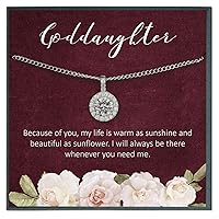 Godmother Goddaughter Necklace Gift for Godmother Necklace Gift for Goddaughter Jewelry Goddaughter Gift Birthday Gift for Godmother