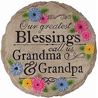 Spoontiques - Garden Décor - Greatest Blessing Stepping Stone - Decorative Stone for Garden
