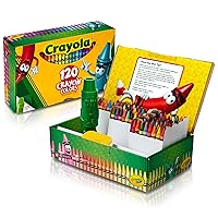 Crayola 120 Crayons in Specialty Colors, Coloring Set, Gift for Kids, Ages  4, 5, 6, 7 (52-3452)