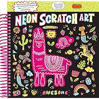 Neon Scratch Art (Creativity Corner)