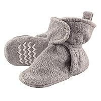 Hudson Baby Unisex-Child Cozy Fleece Booties Slipper Sock