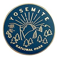 Yosemite National Park Hard Enamel Pin