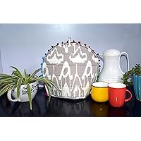 Marusthali Tea Cozy Cover-Tea Cozies Cotton-Tea Kettle Warmer Pot Cover Kitchen Decor 14