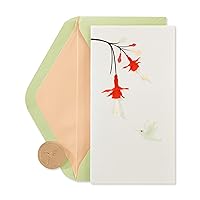 Papyrus Blank Card (Hummingbird)