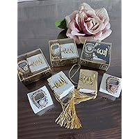 20 Pieces Mini Quran Digital Tasbeeh Gift Set, Islamic Party Favors, Muslim Wedding Gifts, Islamic Gift Box, Eid Gift, Ramadan Gift