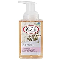 South Of France Foaming Hand Soap Natural Body Care 8oz - Foam Hand Wash (Cherry Blossom, 1 Bottle)