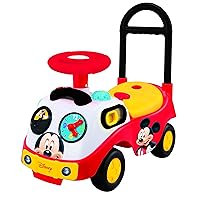 Kiddieland Toys Limited Disney My First Mickey Activity Ride On,Red