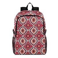 ALAZA Ethnic Geometric Pattern in Aztec Style Hiking Backpack Packable Lightweight Waterproof Dayback Foldable Shoulder Bag for Men Women Travel Camping Sports Outdoor