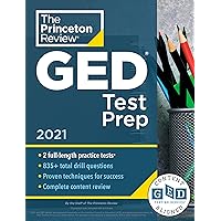Princeton Review GED Test Prep, 2021: Practice Tests + Review & Techniques + Online Features (2021) (College Test Preparation) Princeton Review GED Test Prep, 2021: Practice Tests + Review & Techniques + Online Features (2021) (College Test Preparation) Paperback