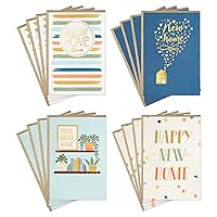 Hallmark Housewarming Congratulations Cards Assortment (16 Cards and Envelopes)