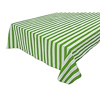 Decorative Cotton Tablecloth Stripes Print 1