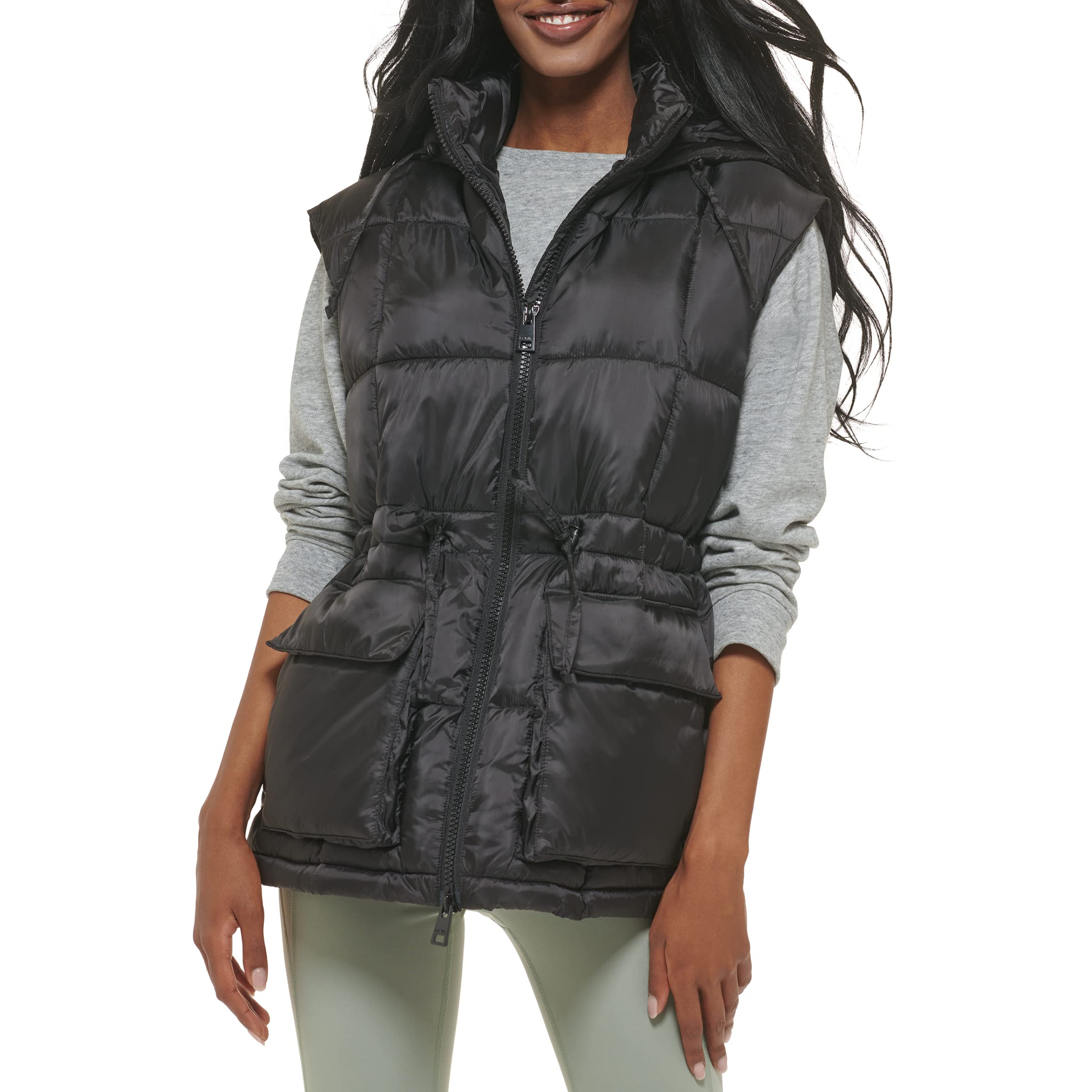 Levi's Women's Quilted Megan Hooded Puffer Jacket