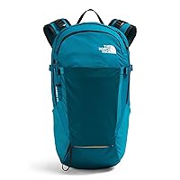 THE NORTH FACE Basin 24 Liter Technical Daypack with Rain Cover, Sapphire Slate/Blue Moss, One Size