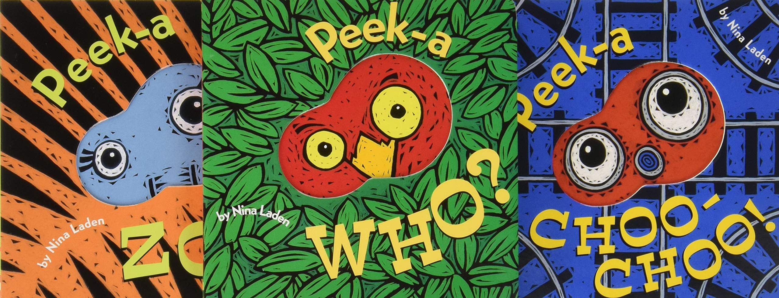 Peek-a Who? Boxed Set: (Children's Animal Books, Board Books for Kids)