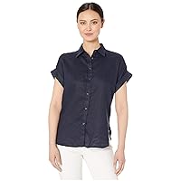 Lauren Ralph Lauren Women's Linen Dolman-Sleeve Shirt