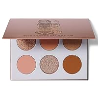 Juvia's Place Neutral The Nudes - Blush, Sand, Shades of 6, Orange Bronze Eyeshadow Palette, Professional Eye Makeup, Pigmented Eyeshadow Palette for Eye Color & Shine, Pressed Eyeshadow Cosmetics