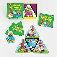 Trend Enterprises Gnomes vs Trolls Three Corner Strategy Game, Inc. - Family-Friendly Card Games