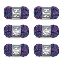 Patons Kroy Socks FX Celestial Colors Yarn - 6 Pack of 1.75oz/50g - Blended Fiber - 166 Yards - Knitting/Crochet