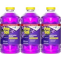 Pine-Sol Multi-Surface Cleaner, CloroxPro, 2x Concentrated Formula, Lavender Clean, 80 Fl Oz, Pack of 3